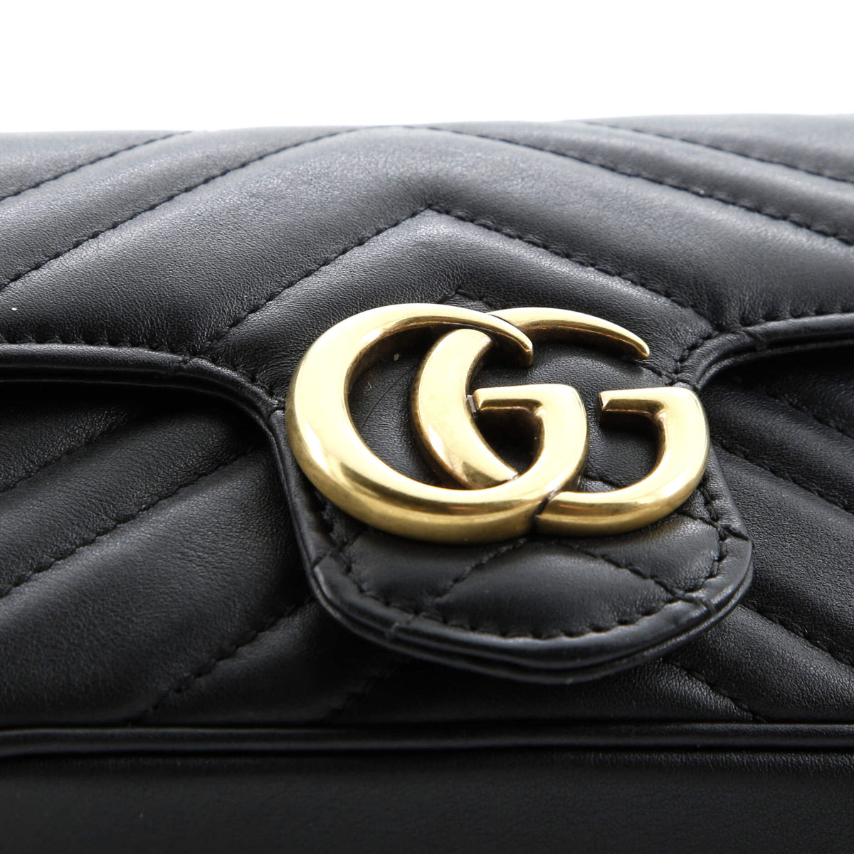 GG Marmont Flap Bag Matelasse Leather Super Mini