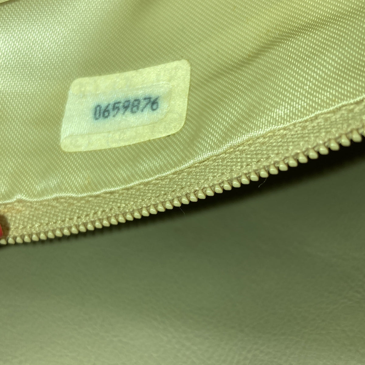 Vintage Diamond CC Barrel Bag Quilted Leather Mini