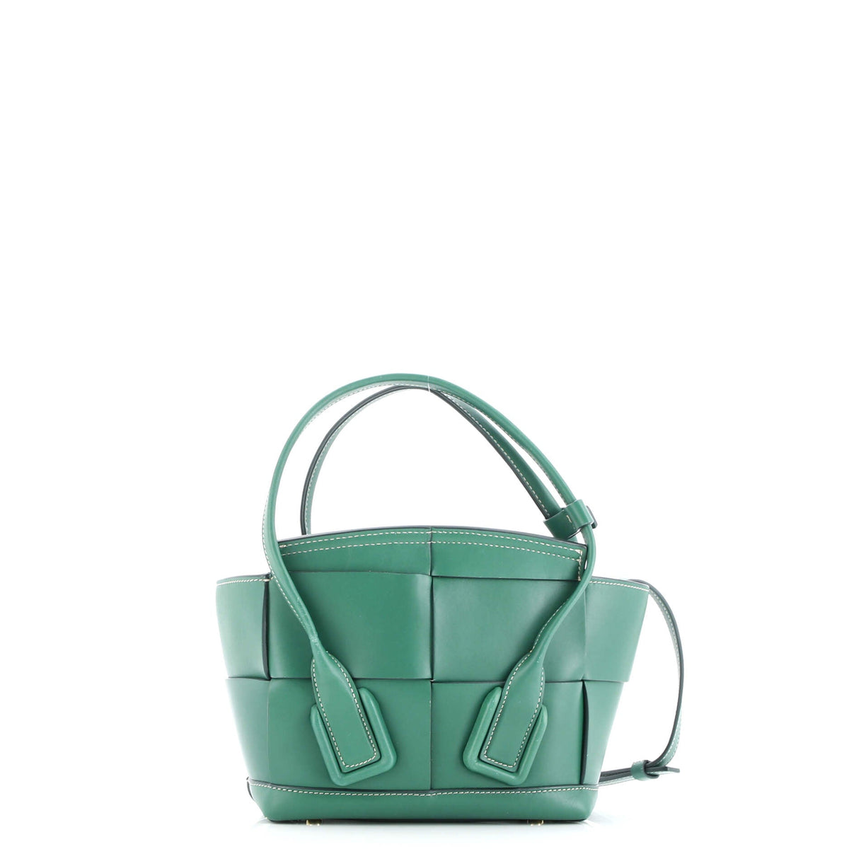 Arco Bag Maxi Intrecciato Leather Mini