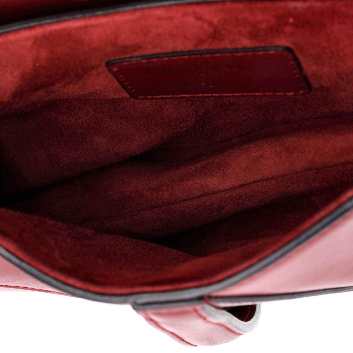 Saddle Handbag Leather Mini