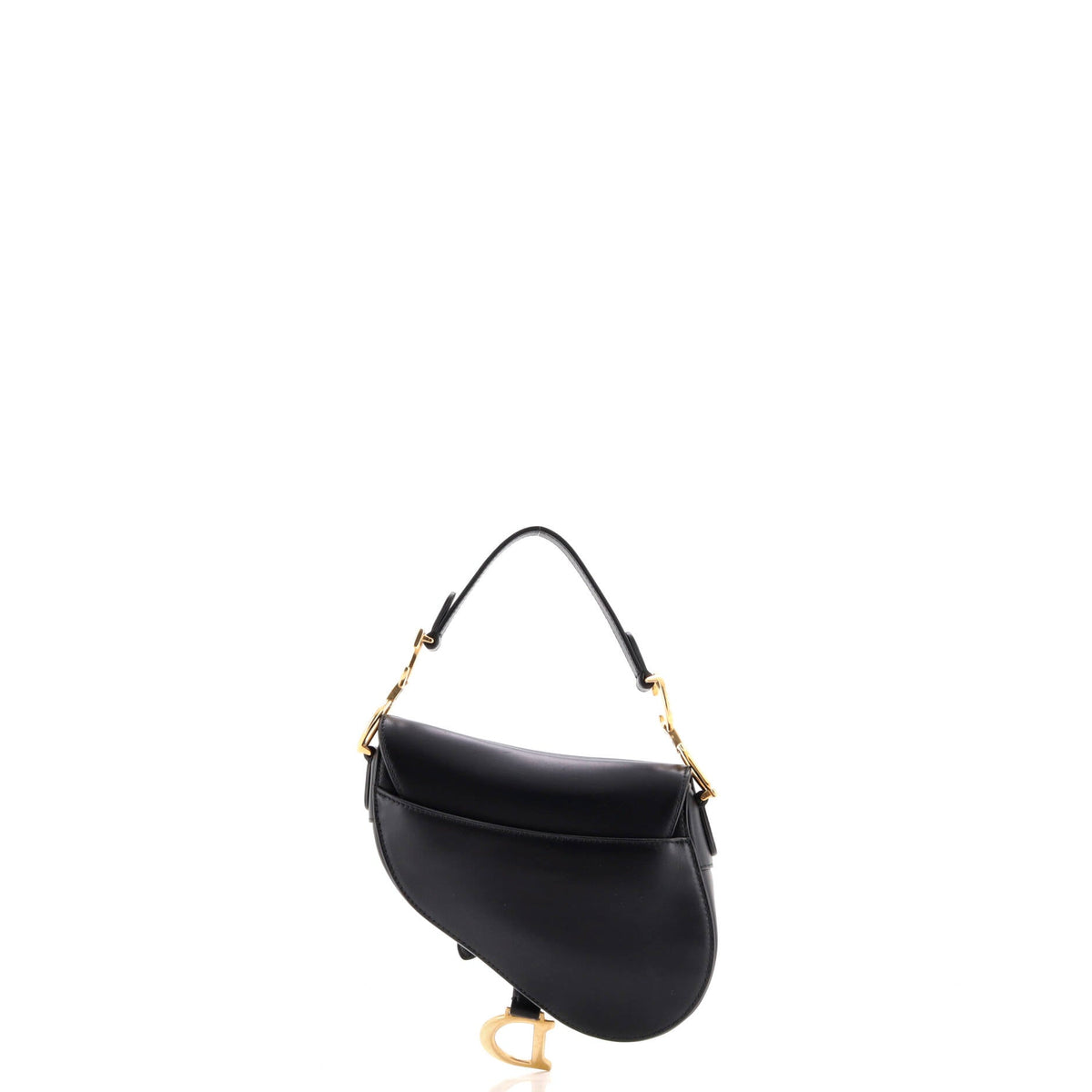 Saddle Handbag Leather Mini