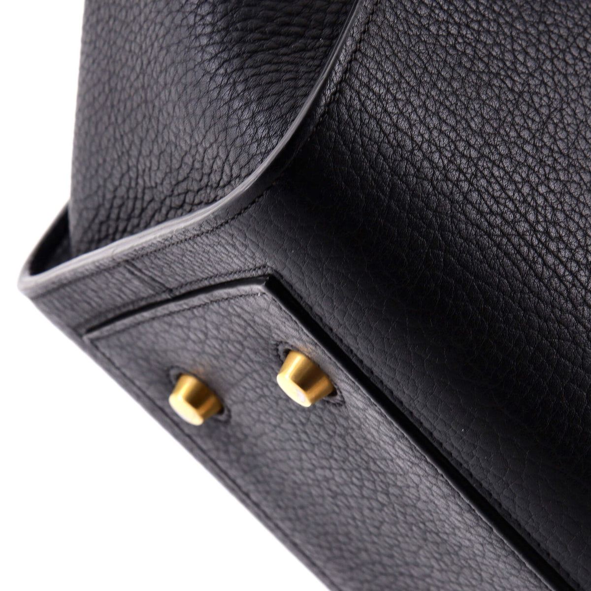 Tie Knot Tote Grainy Leather Small