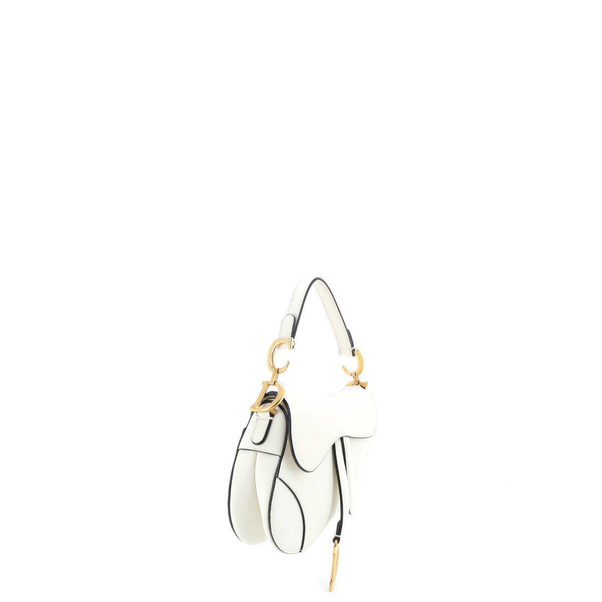Saddle Handbag Leather Mini