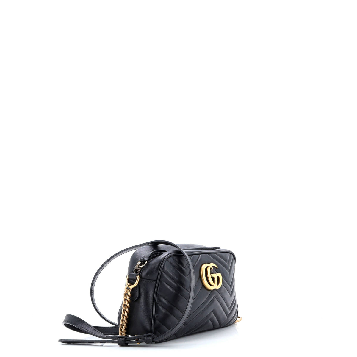 GG Marmont Shoulder Bag Matelasse Leather Small