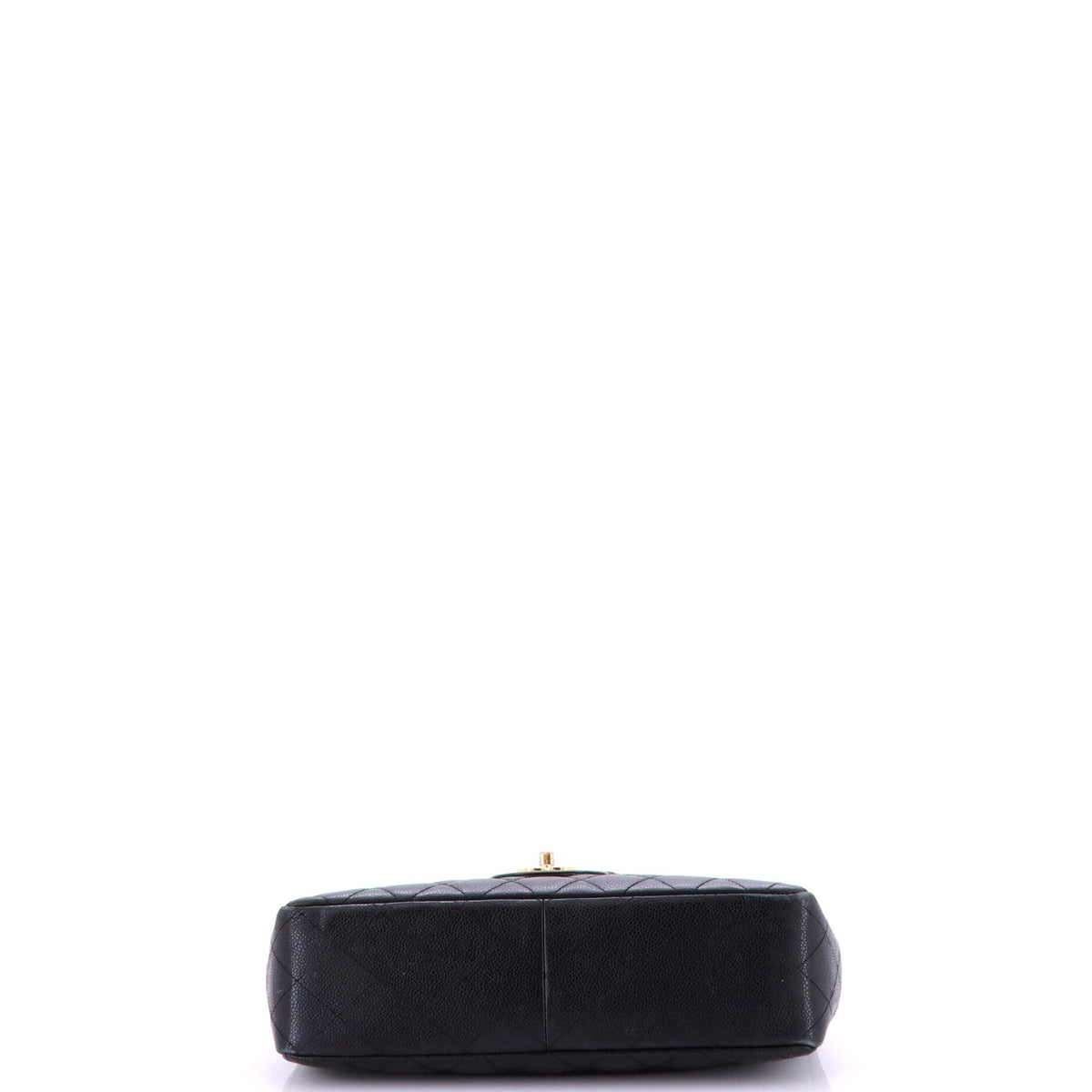 Classic Double Flap Bag Quilted Caviar Jumbo