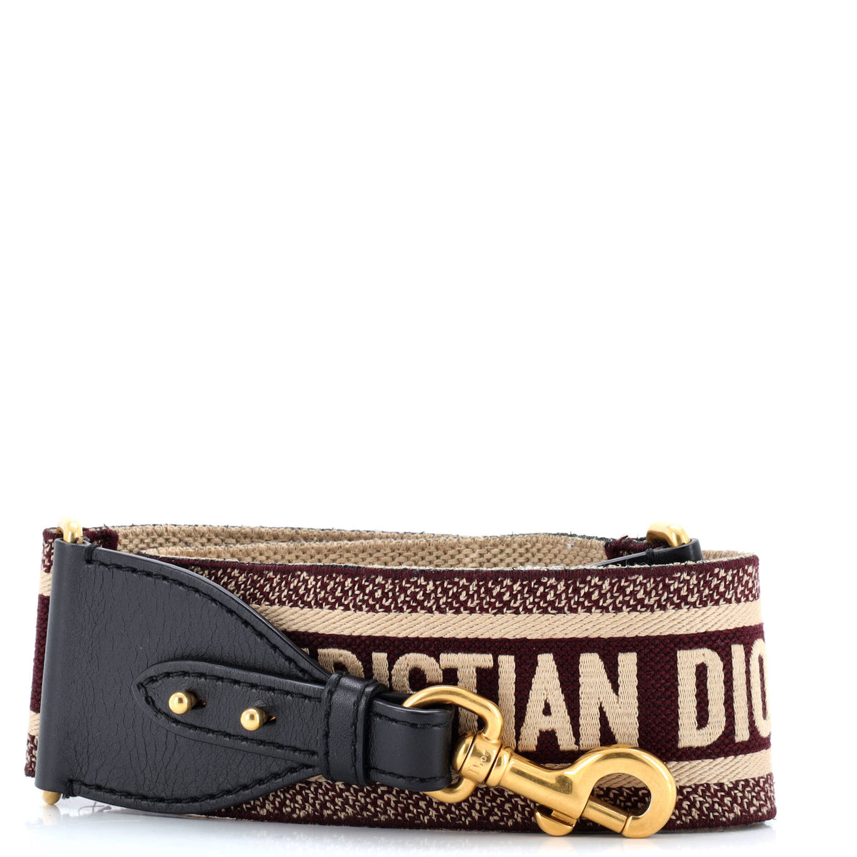 Logo Shoulder Strap Embroidered Canvas