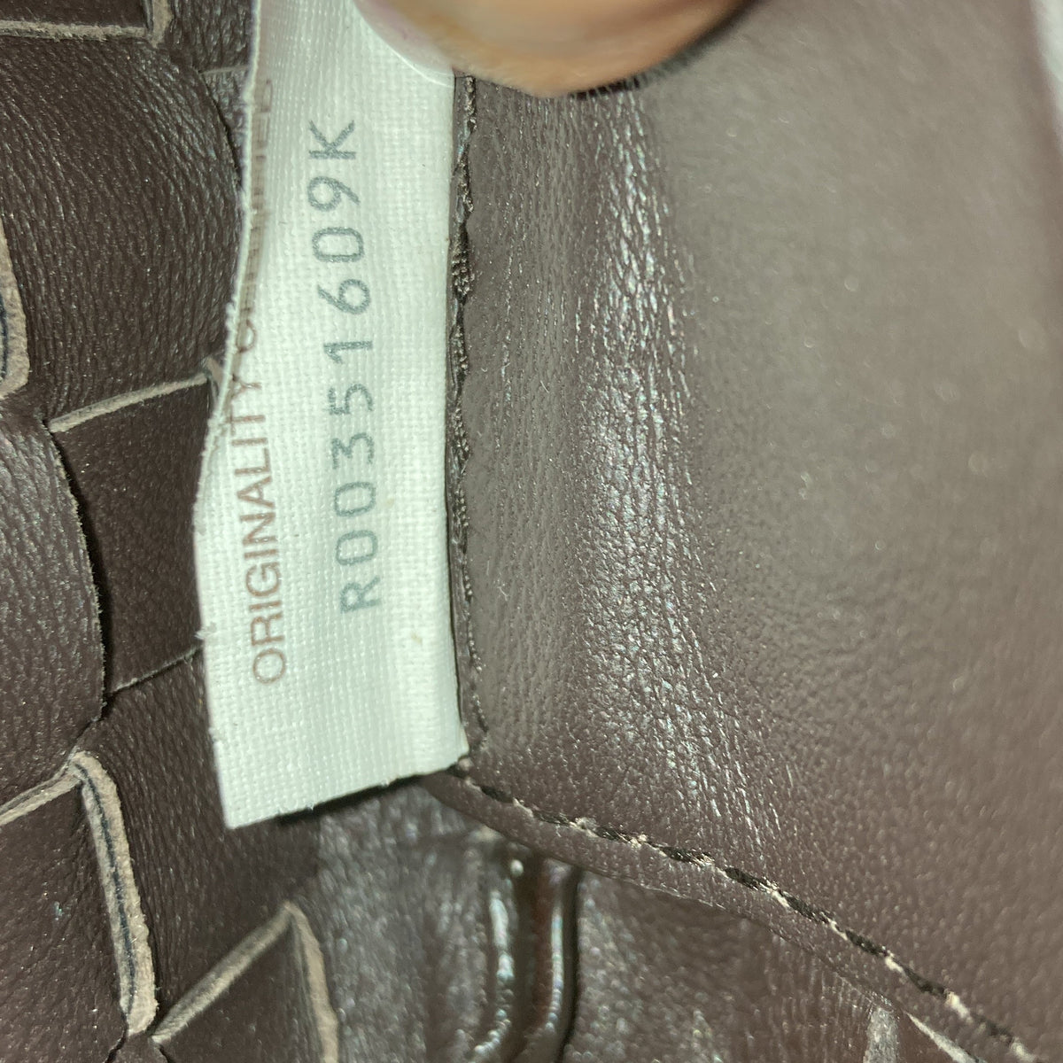 Sardine Top Handle Bag Intrecciato Nappa Medium