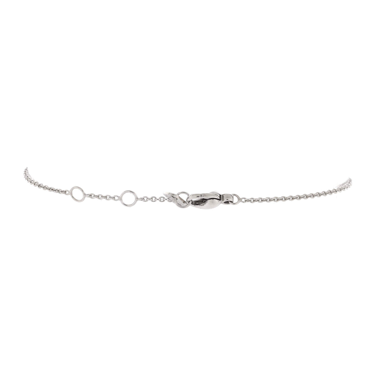 Coco Crush Letters Bracelet 18K White Gold with Diamond