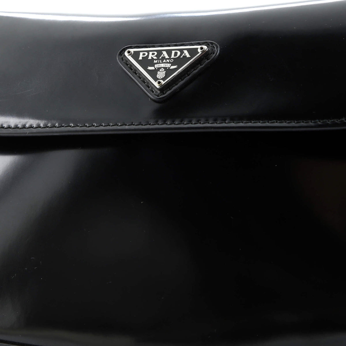 Cleo Flap Shoulder Bag Spazzolato Leather Small