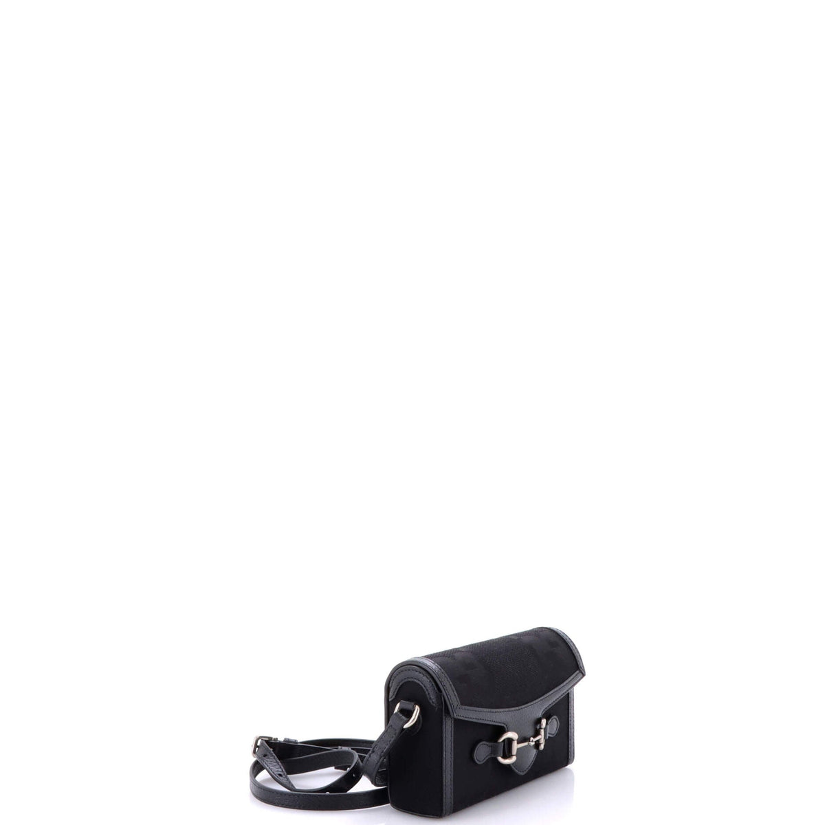Horsebit 1955 Flap Crossbody Bag Jumbo GG Canvas Mini