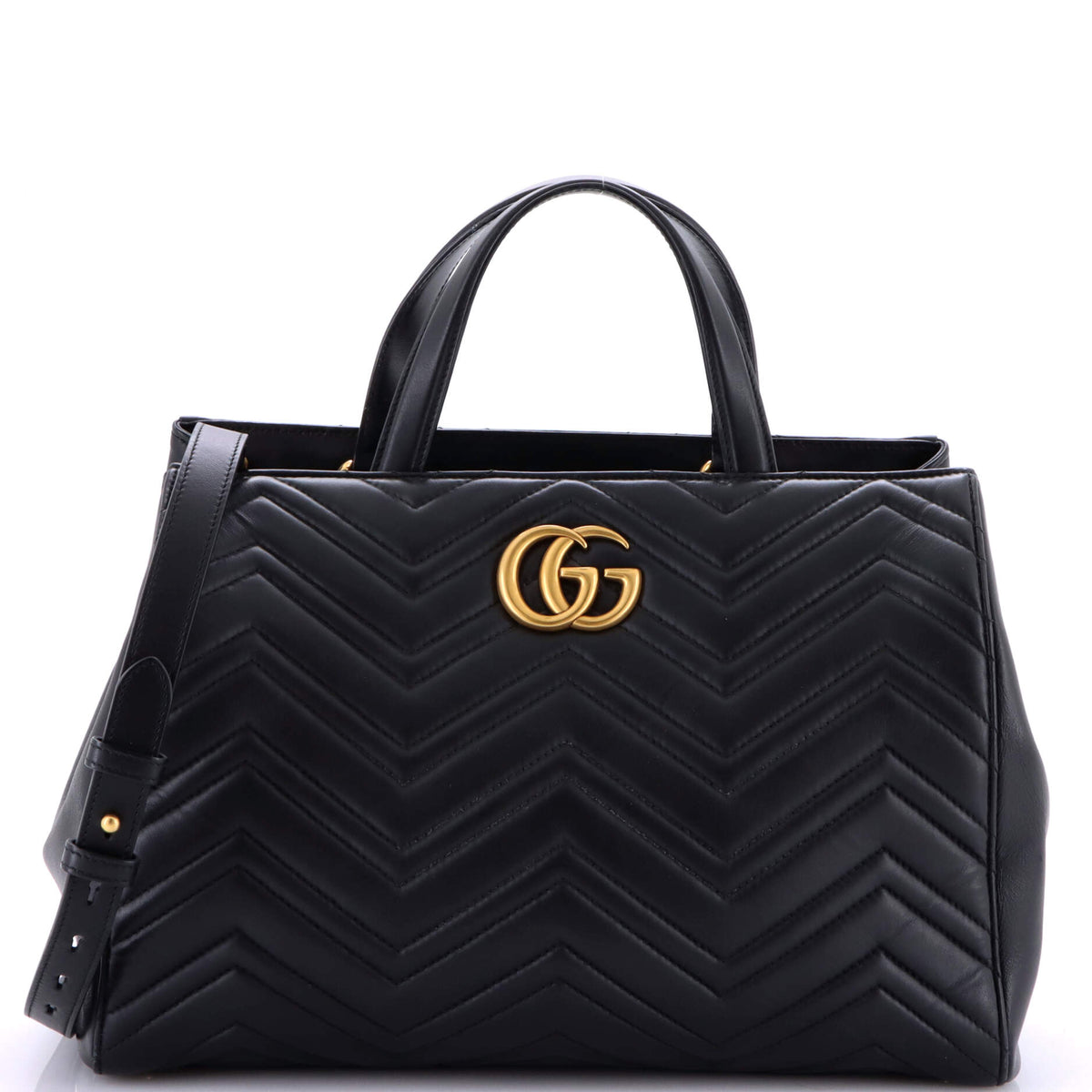 GG Marmont Tote Matelasse Leather Medium