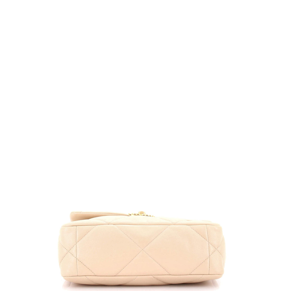 19 Flap Bag Quilted Leather Medium
