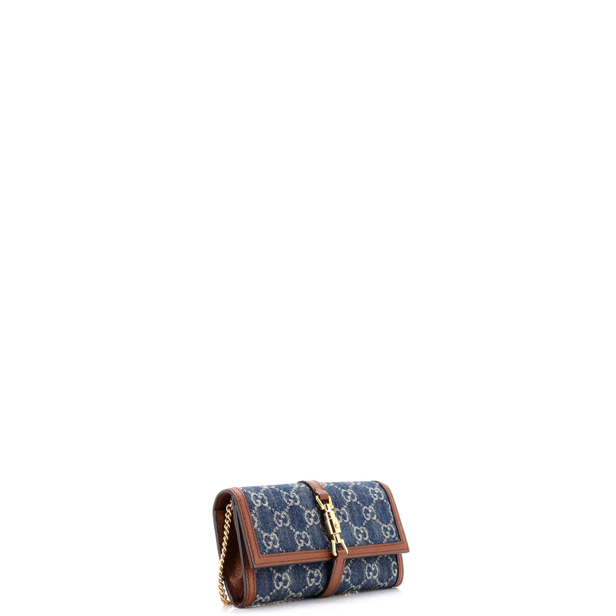 Jackie 1961 Continental Chain Wallet GG Denim