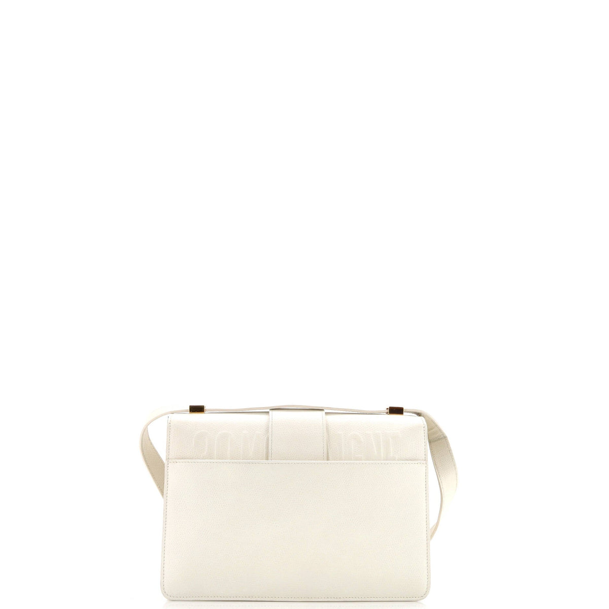 30 Montaigne Flap Bag Leather