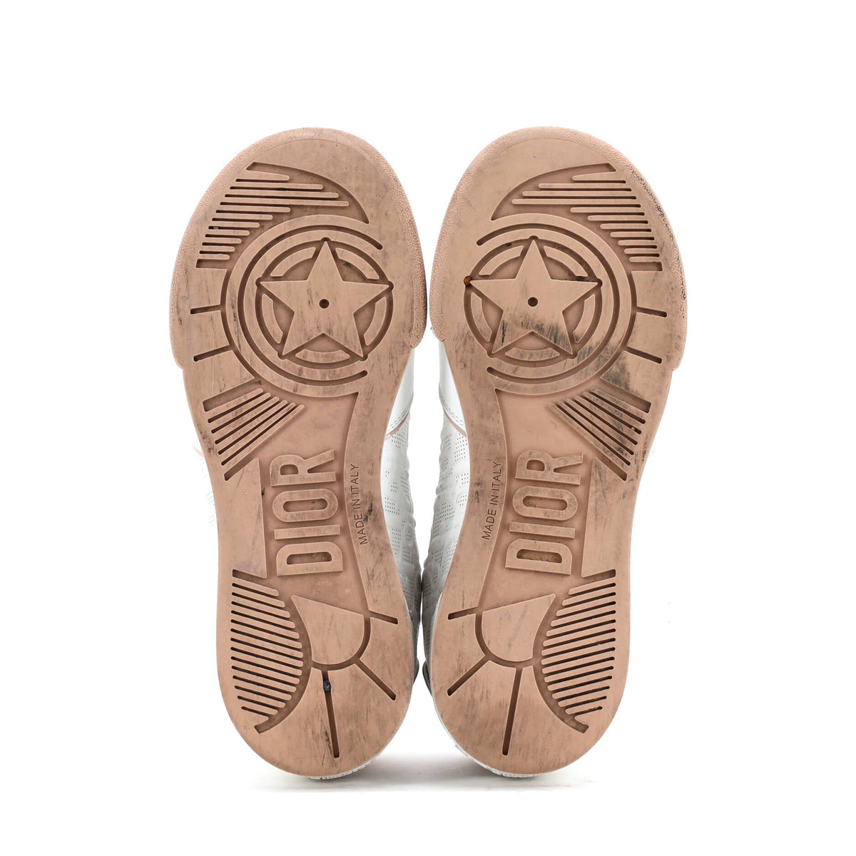 Men's B27 Low-Top Sneakers Leather with Oblique Galaxy Leather