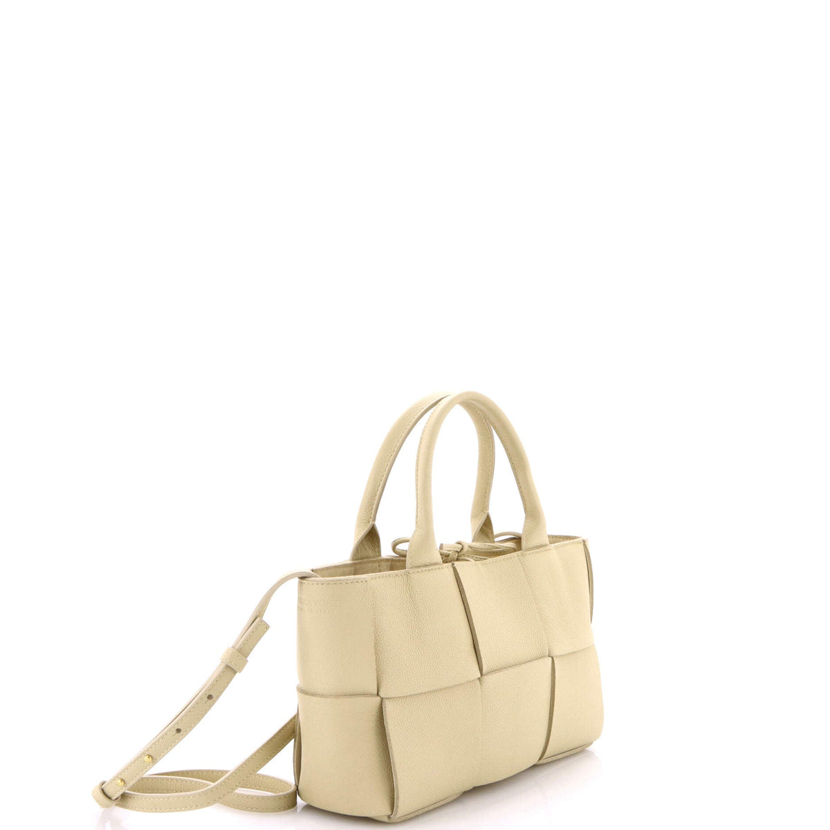 Arco Tote Maxi Intrecciato Leather Mini