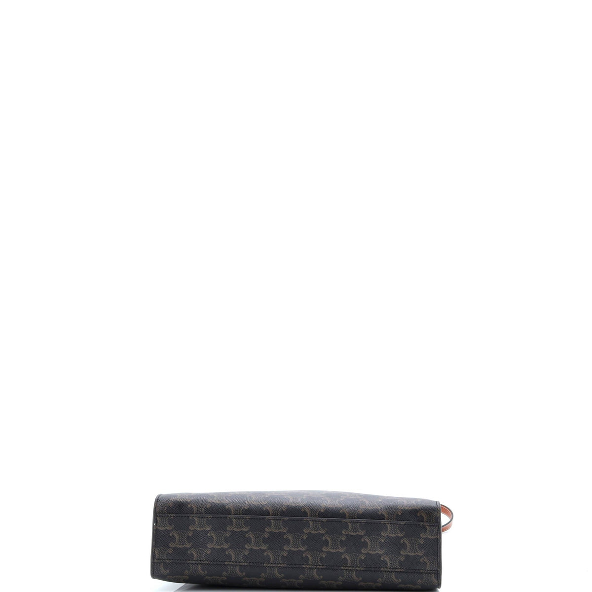 Vertical Cabas Tote Triomphe Coated Canvas Small