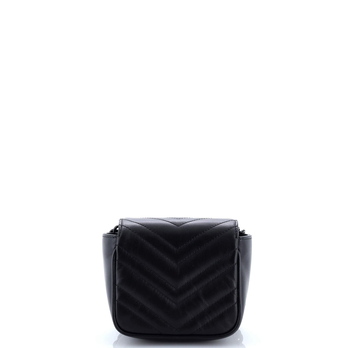 GG Marmont Flap Belt Bag Matelasse Leather Mini