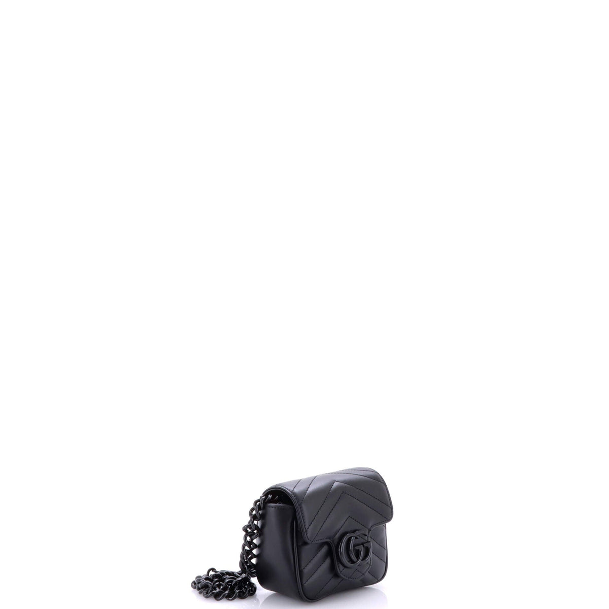 GG Marmont Flap Belt Bag Matelasse Leather Mini