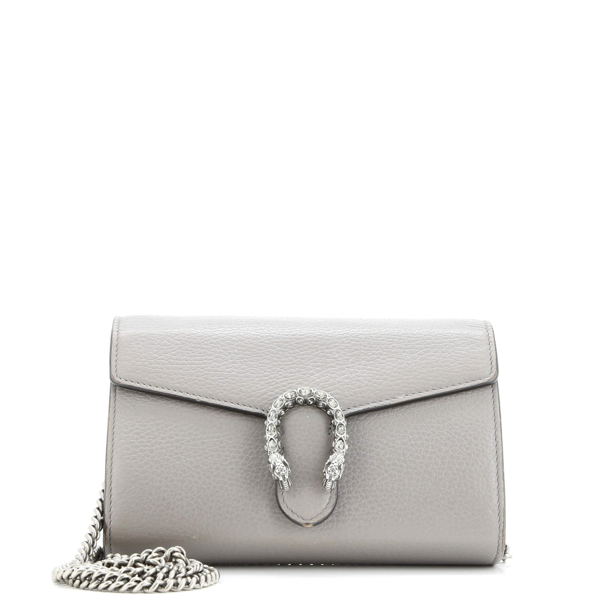 Dionysus Chain Wallet Leather with Embellished Detail Small