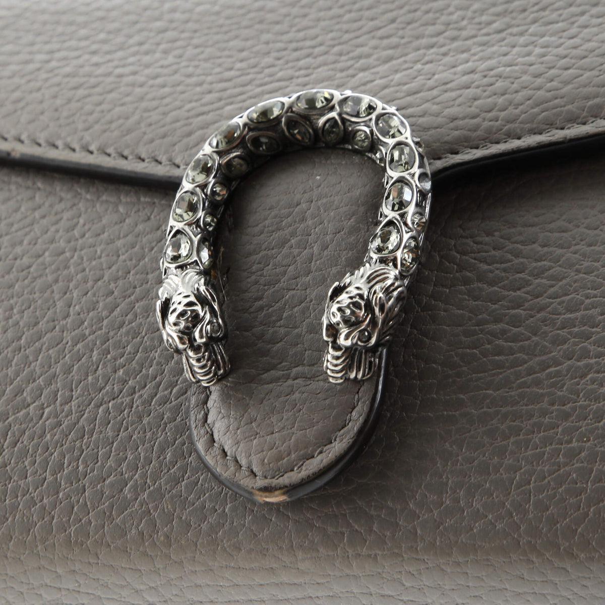 Dionysus Chain Wallet Leather with Embellished Detail Small