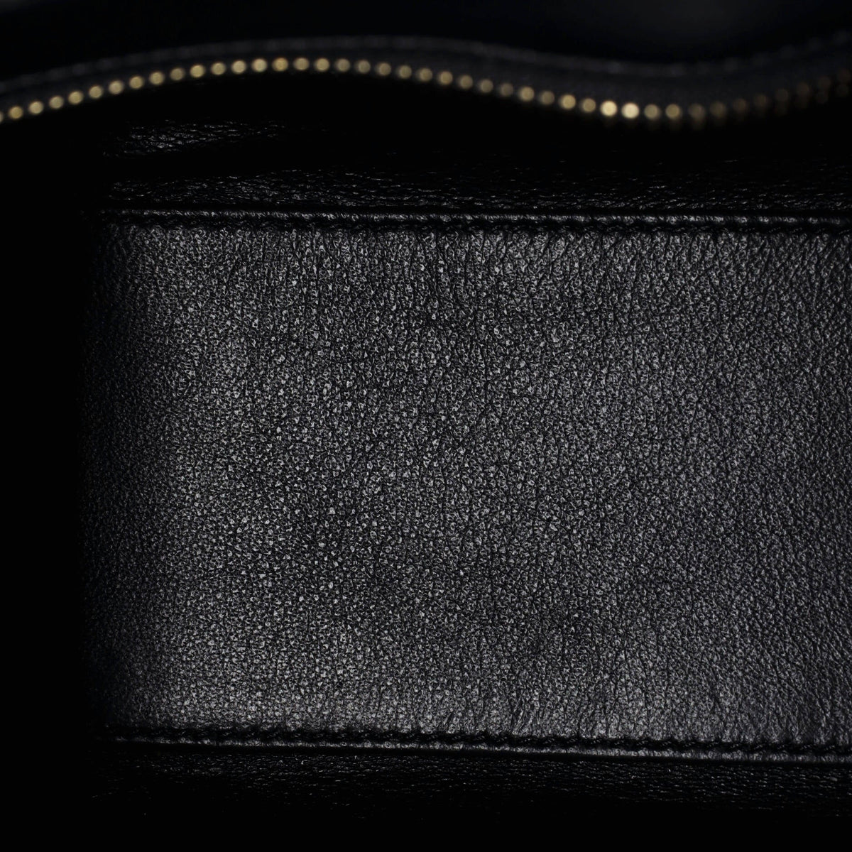 Tricolor Luggage Bag Leather Nano