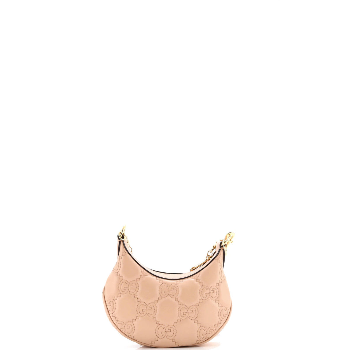 Half Moon Hobo GG Matelasse Leather Mini