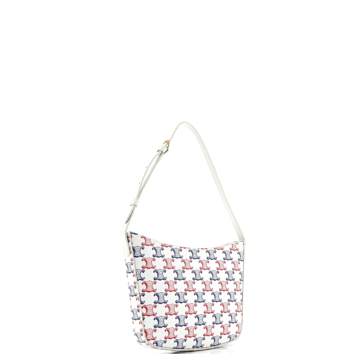 Croque Hobo Triomphe Coated Canvas Medium