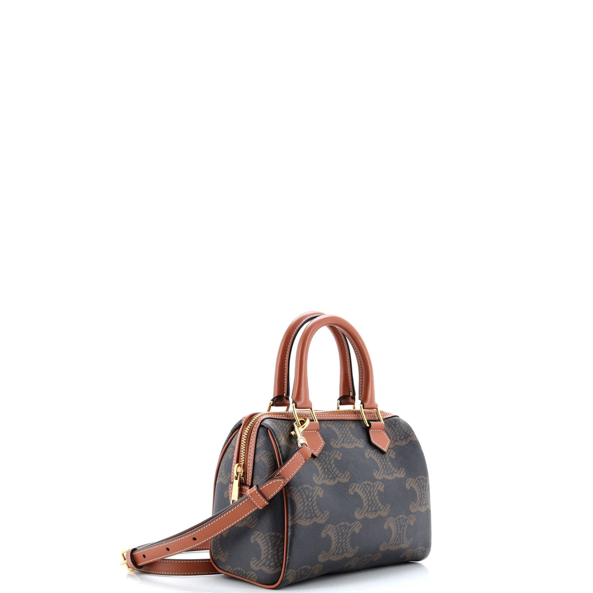 Boston Bag Triomphe XL Coated Canvas Small
