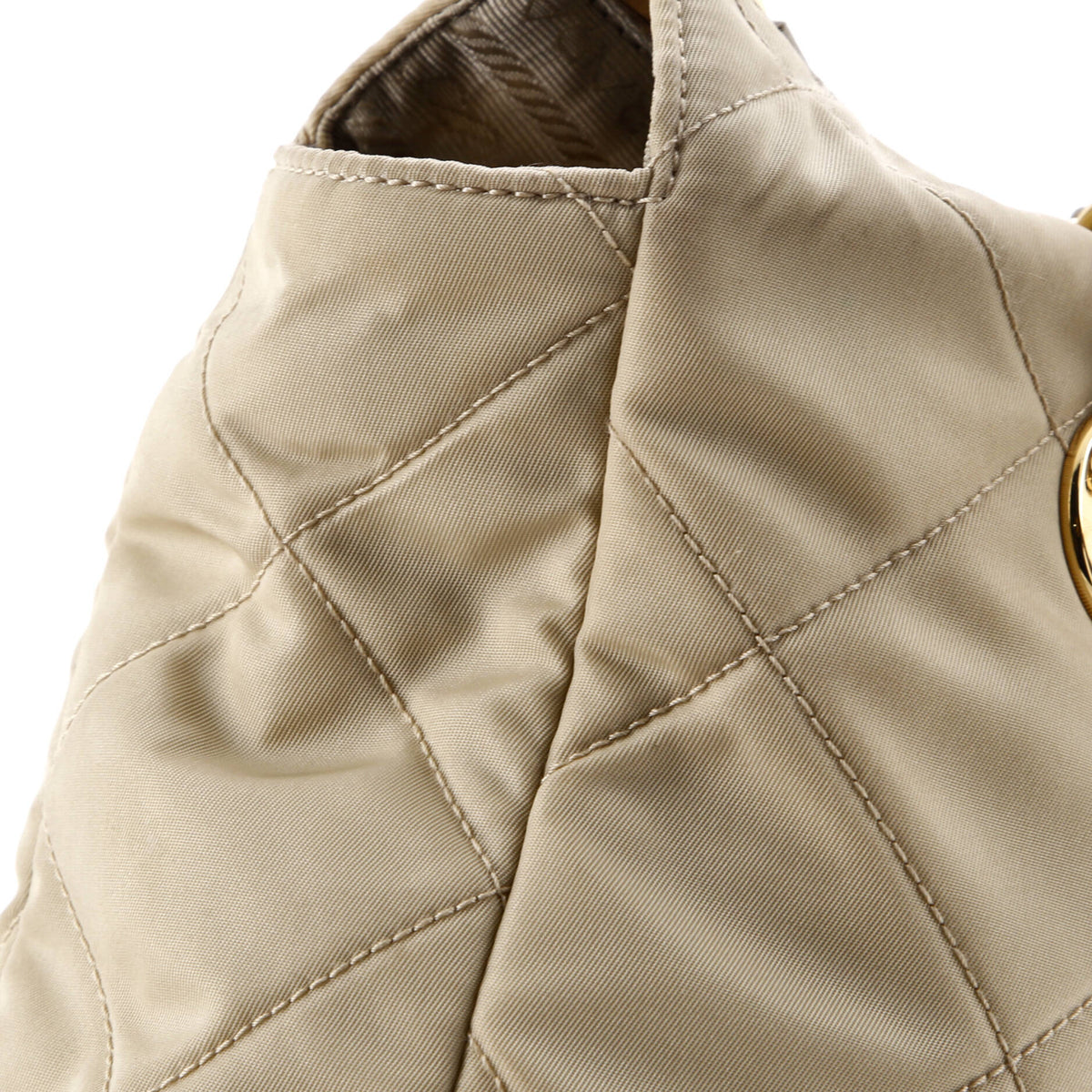 Re-Edition 1995 Chain Tote Quilted Re-Nylon Small