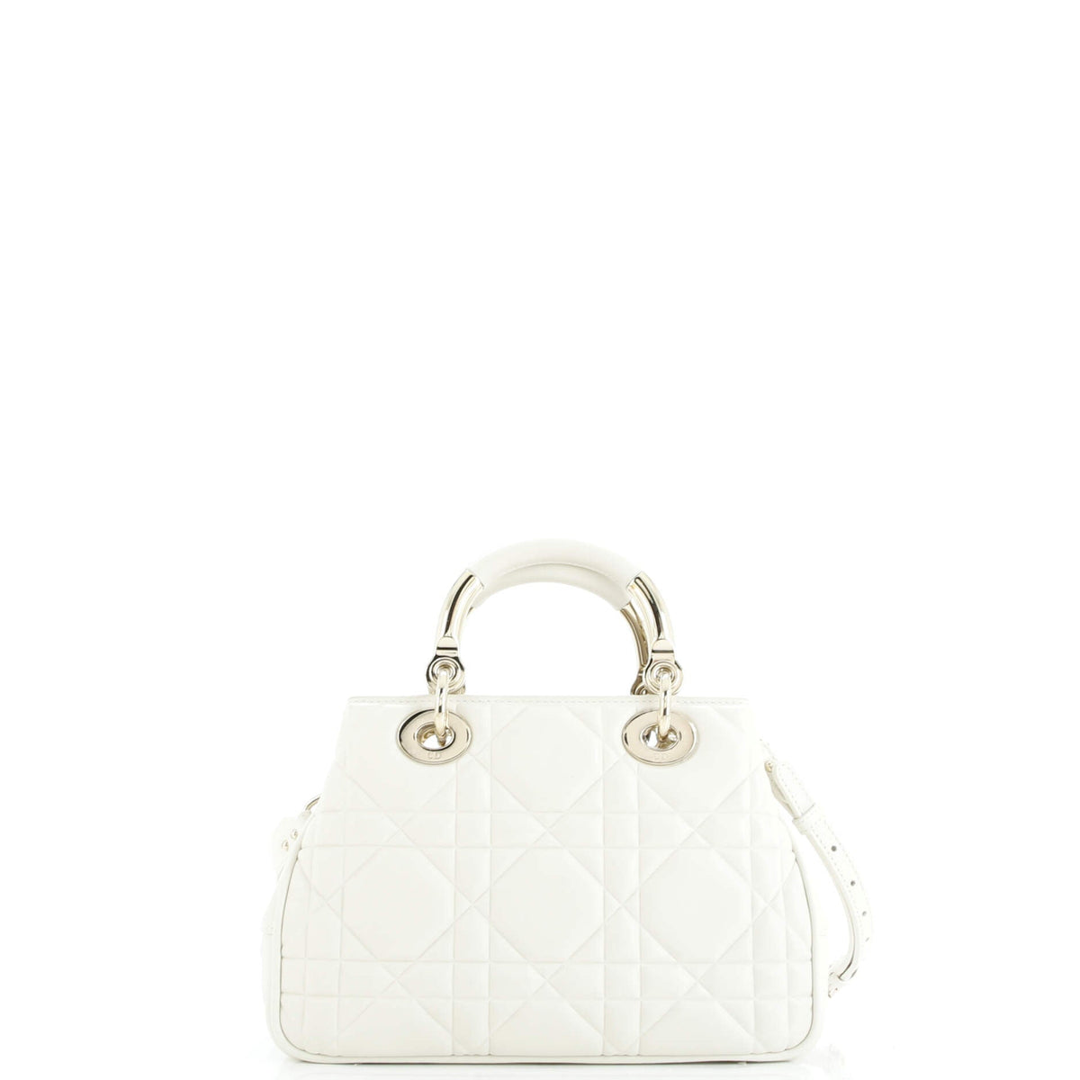 Lady 95.22 Bag Cannage Embossed Leather Small