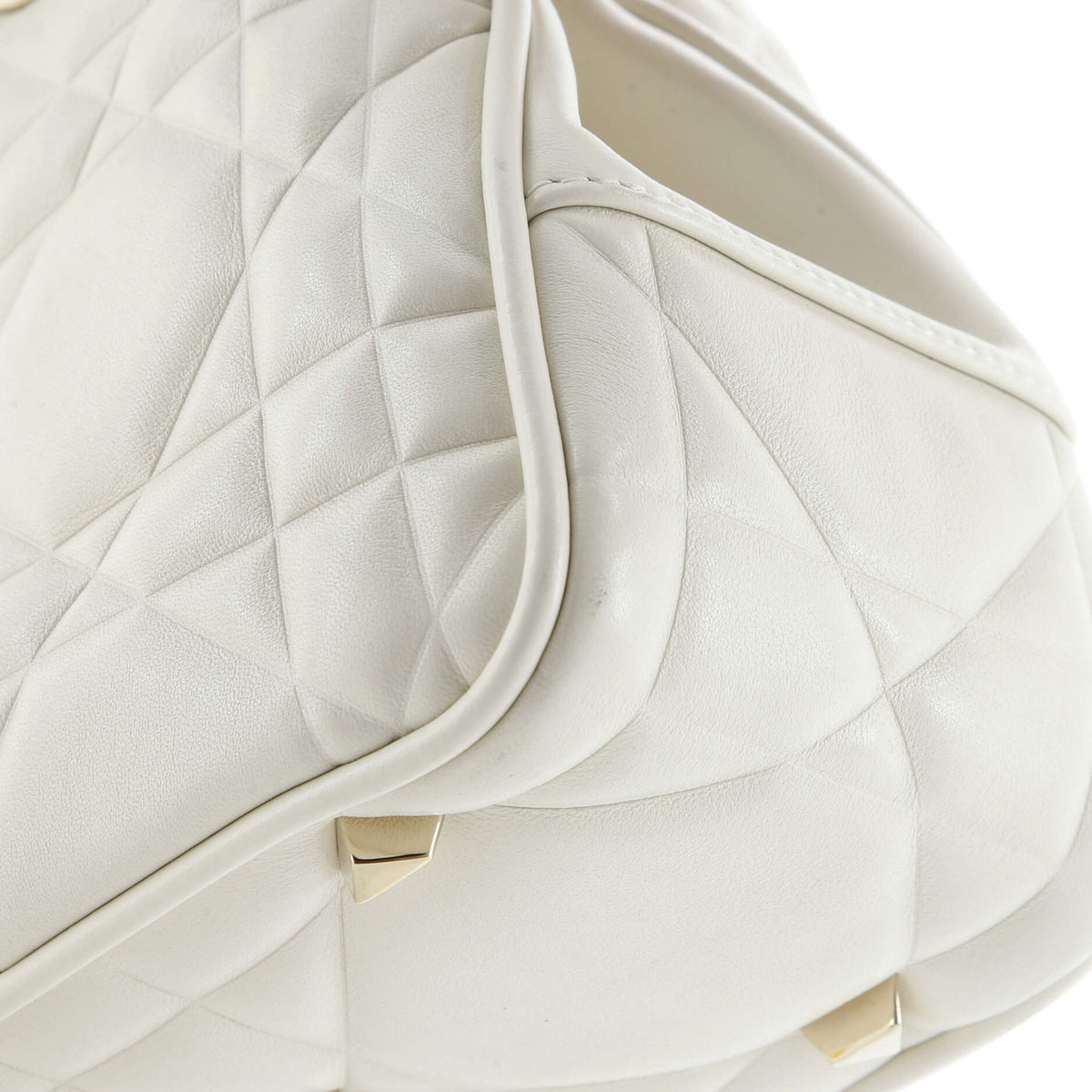 Lady 95.22 Bag Cannage Embossed Leather Small