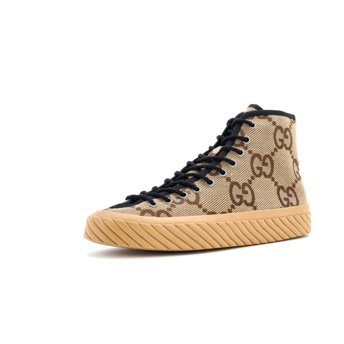 Men's Tortuga High Top Sneakers Jumbo GG Canvas