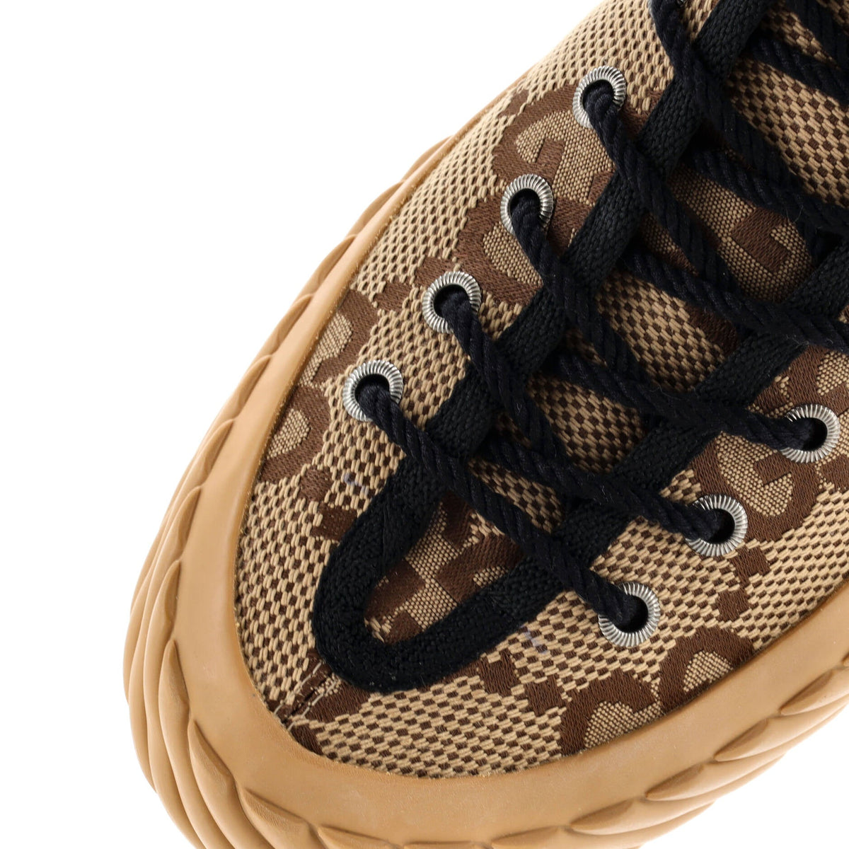 Men's Tortuga High Top Sneakers Jumbo GG Canvas