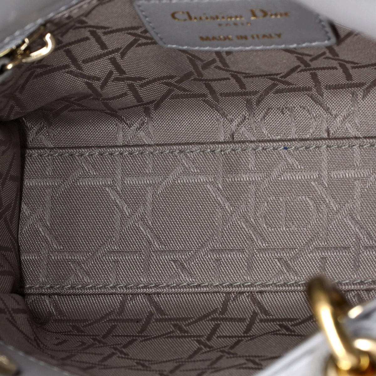 Lady Dior Chain Bag Cannage Quilt Lambskin Mini