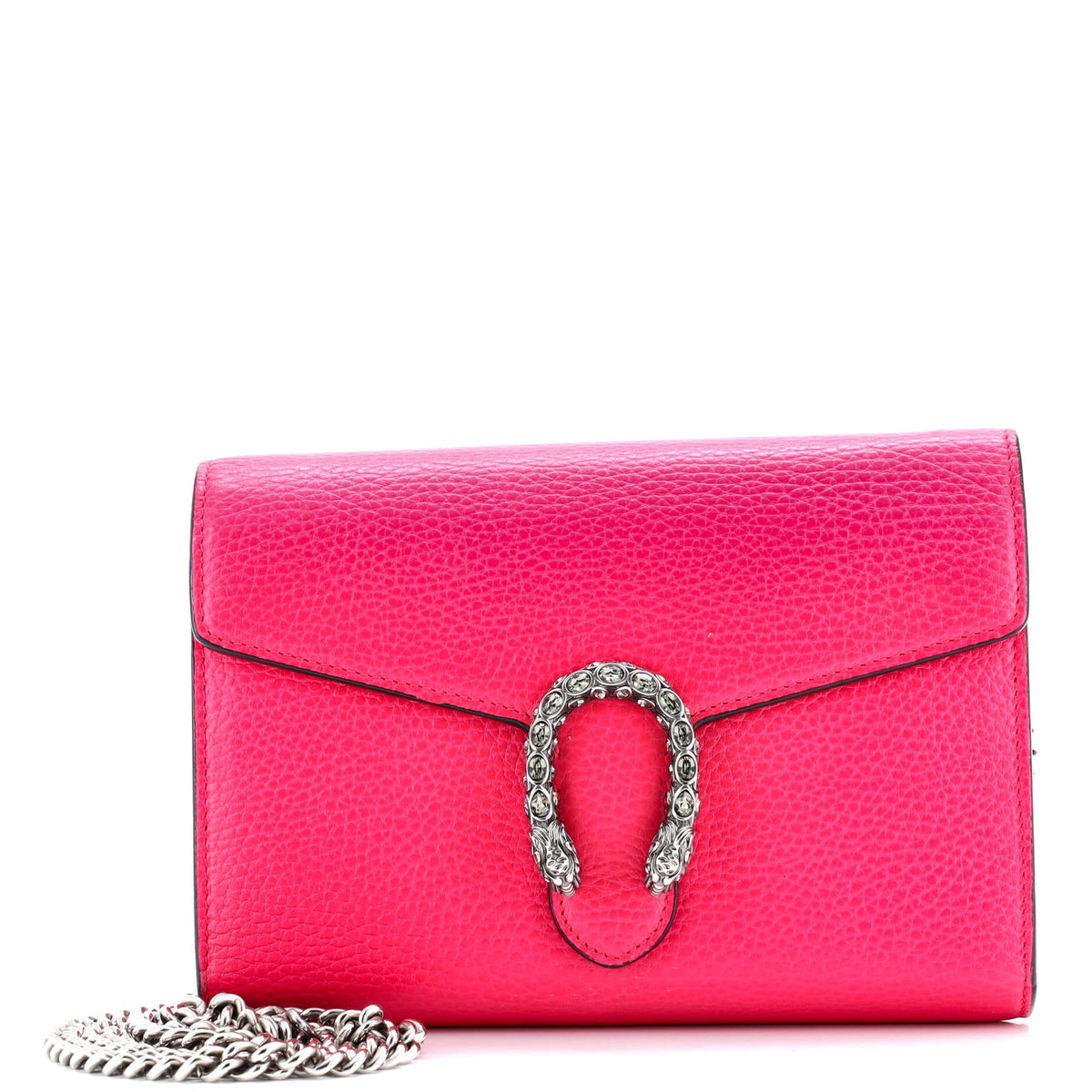 Dionysus Chain Wallet Leather with Embellished Detail Small