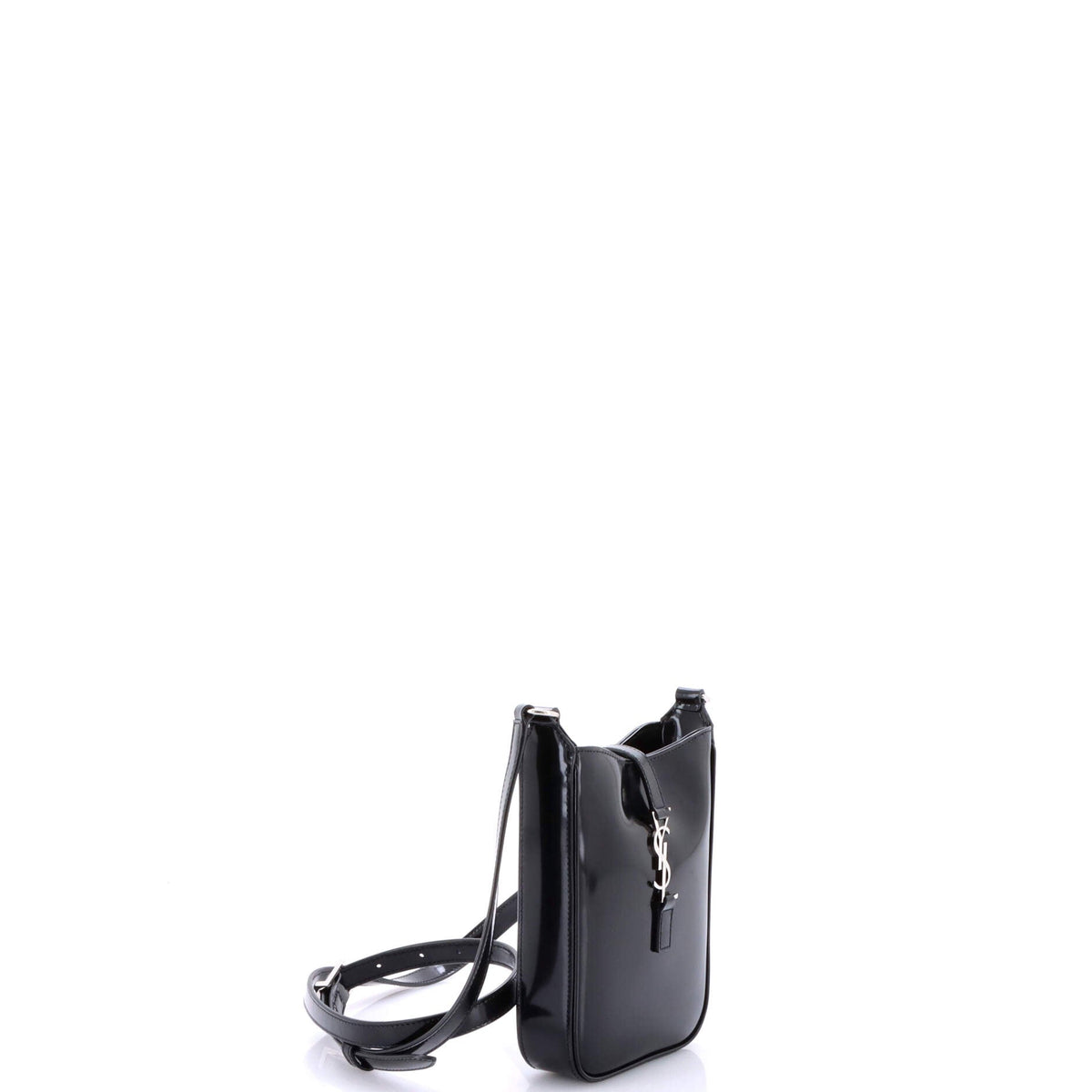 Le 5 a 7 Vertical Shoulder Bag Leather Mini