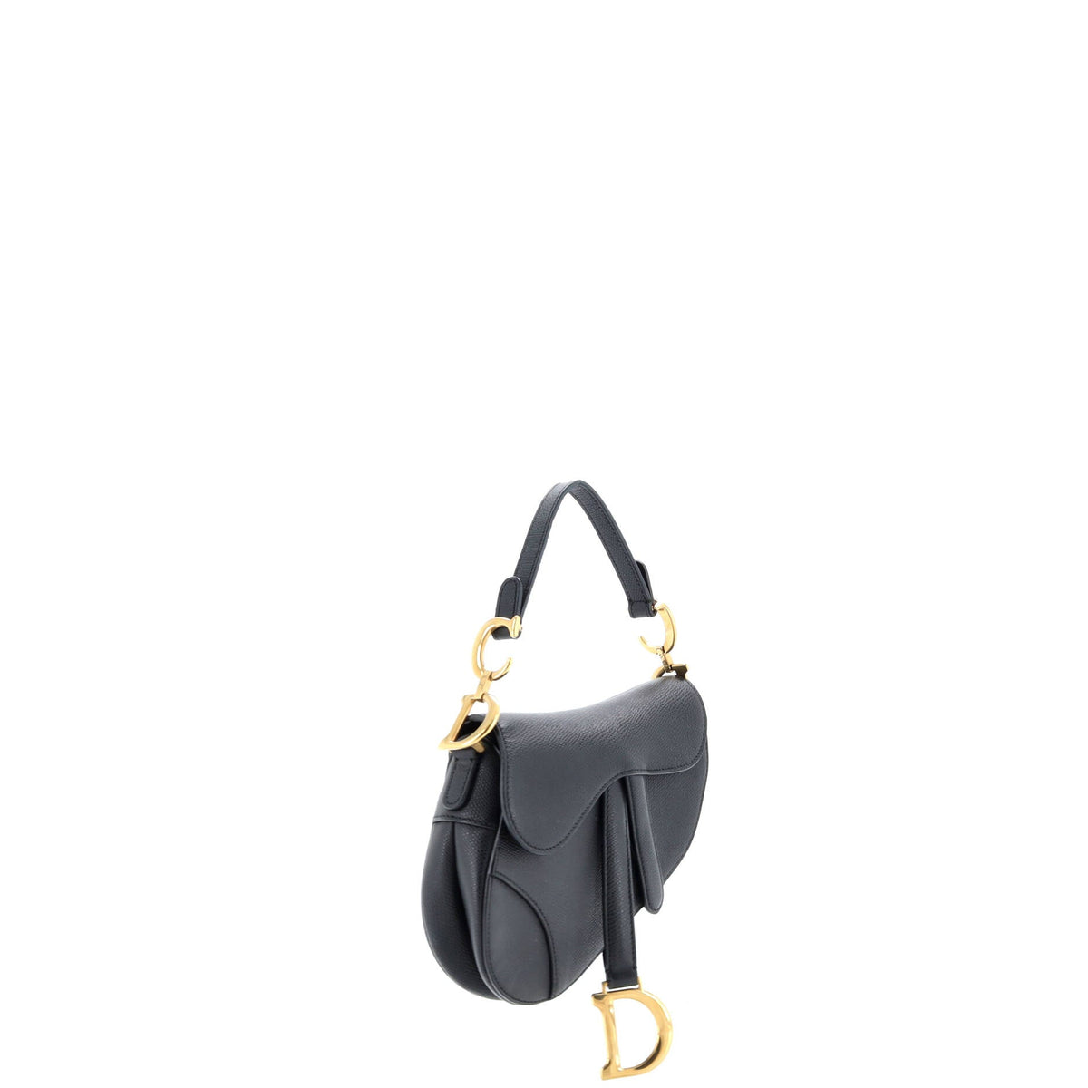 Saddle Handbag Leather Mini