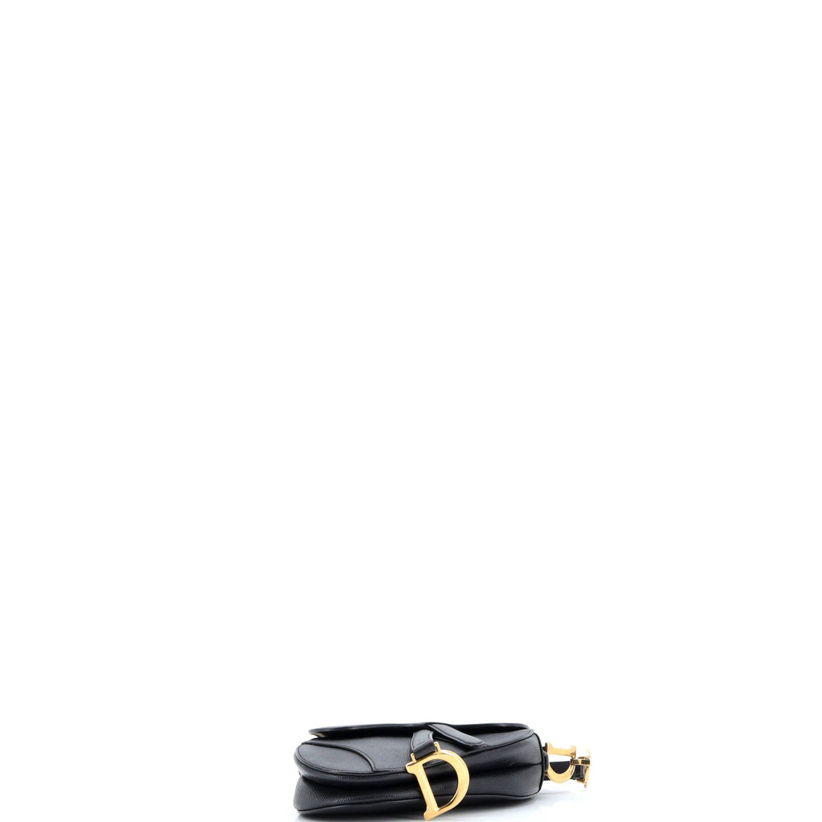 Saddle Handbag Leather Mini