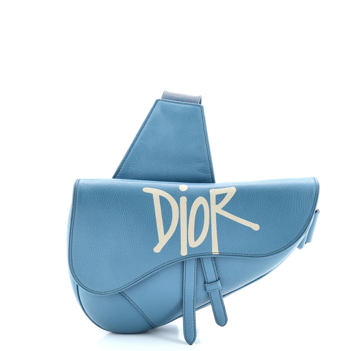 Shawn Stussy Saddle Crossbody Bag Printed Leather