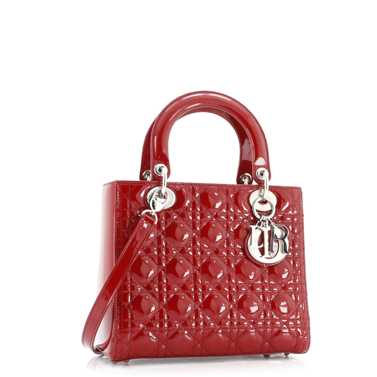 Lady Dior NM Bag Cannage Quilt Patent Medium
