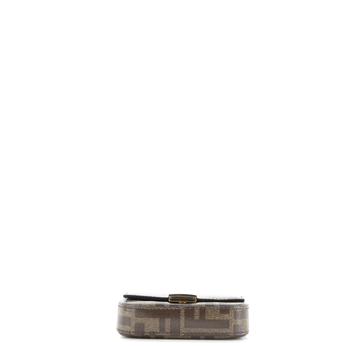 Chain Baguette Charm Bag Zucca Coated Canvas Nano