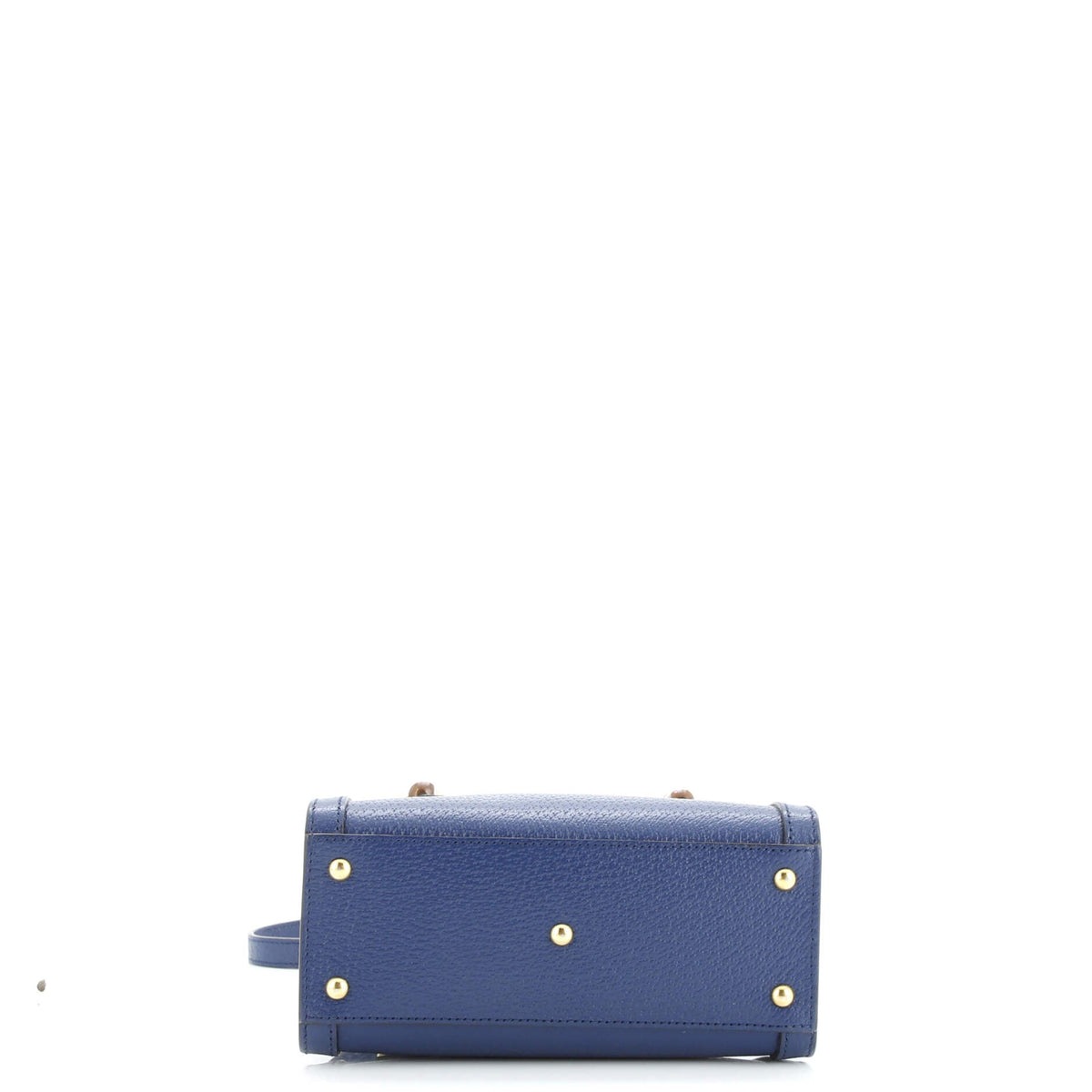 Diana NM Bamboo Handle Tote Leather Mini