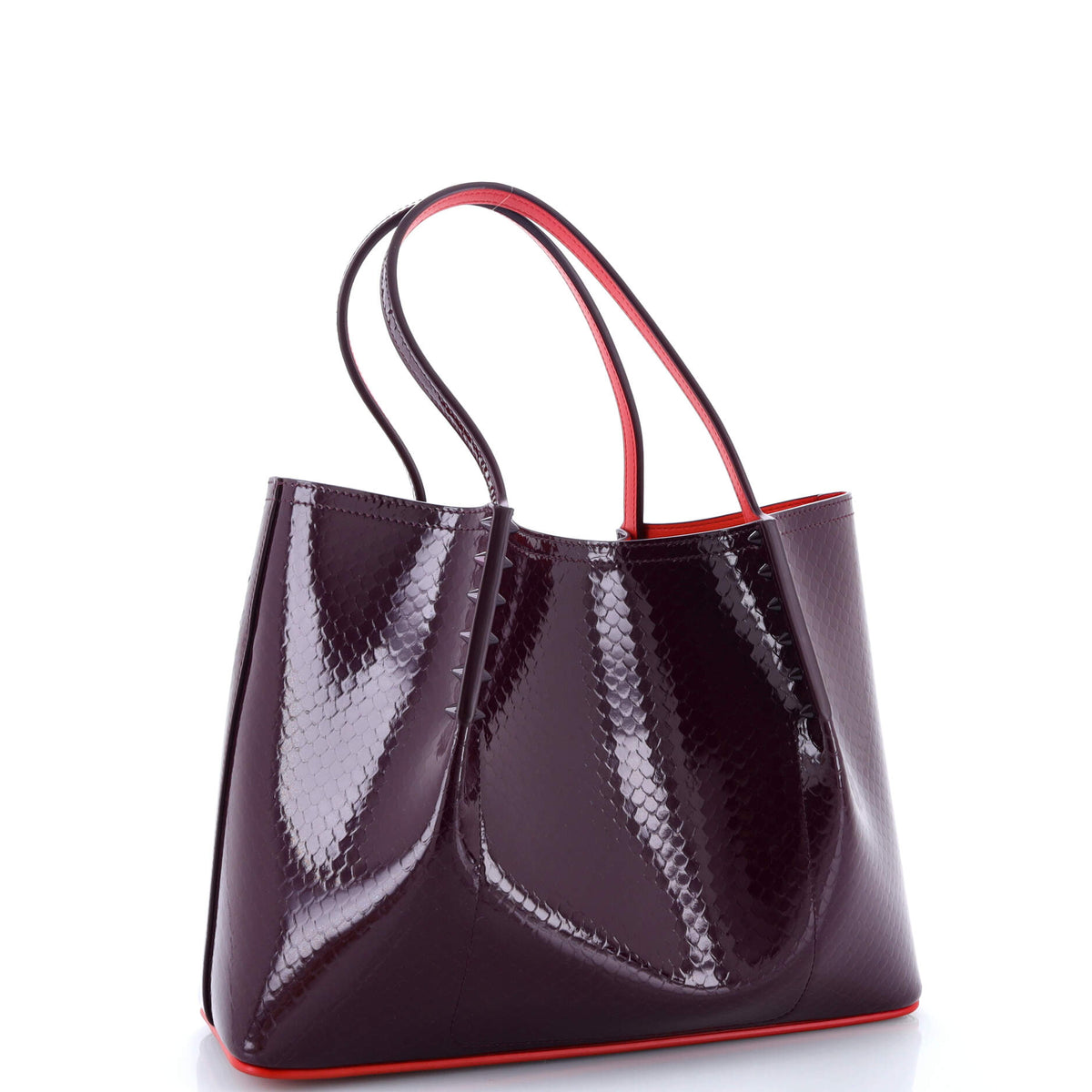 Cabarock Tote Snake Embossed Leather Small