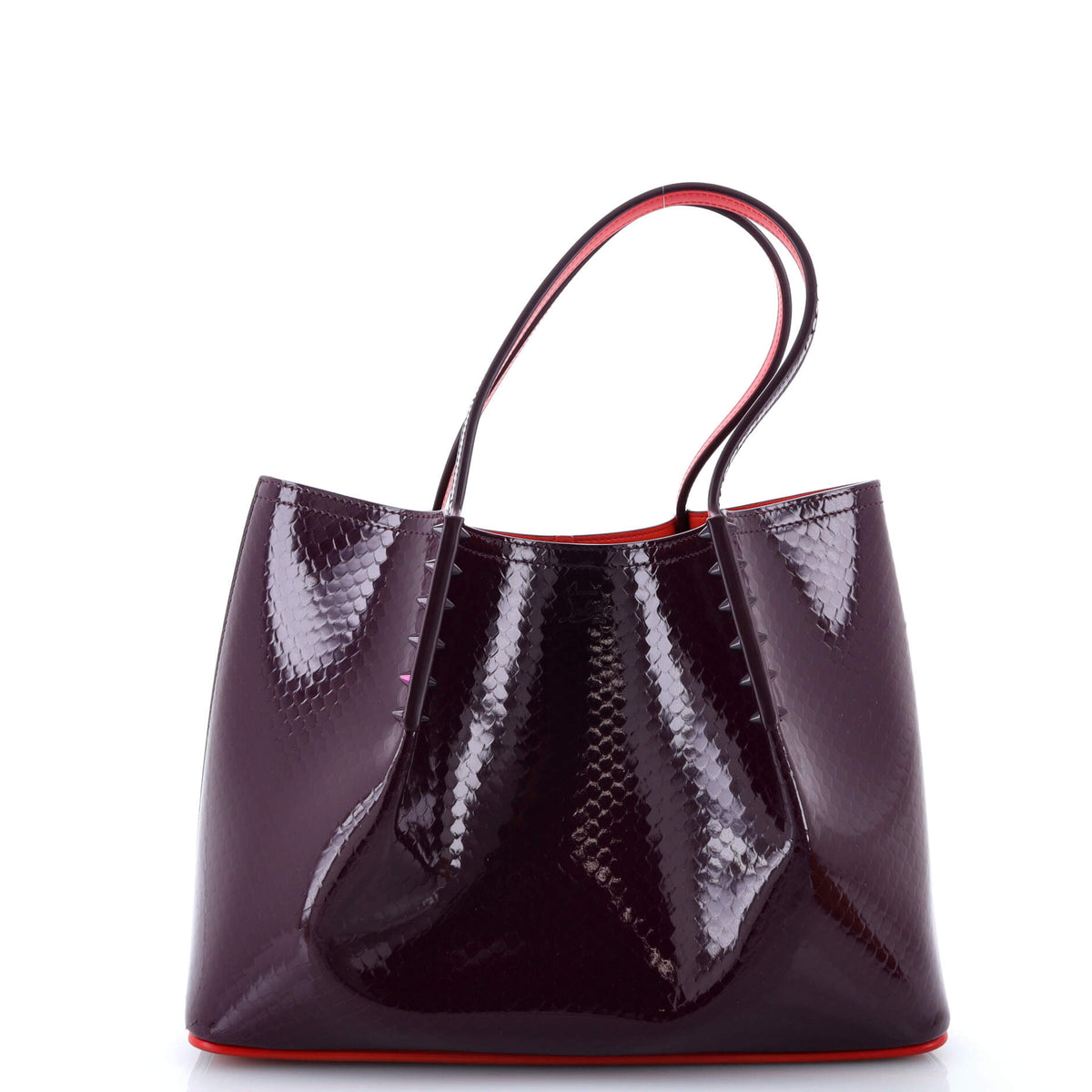 Cabarock Tote Snake Embossed Leather Small
