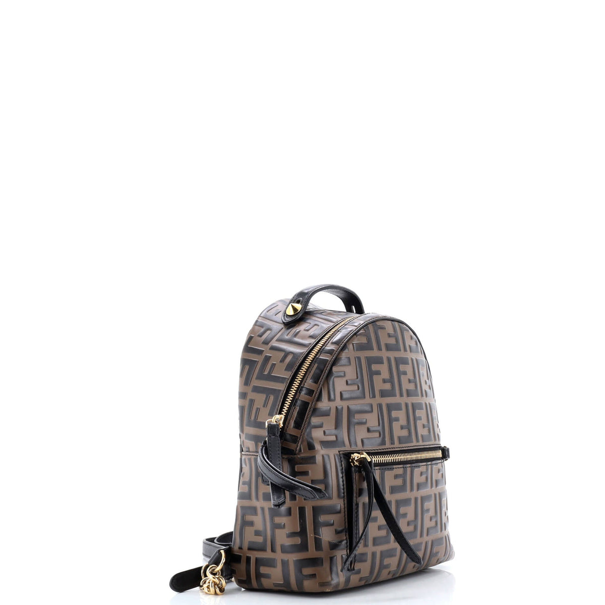 By The Way Backpack Zucca Embossed Leather Mini