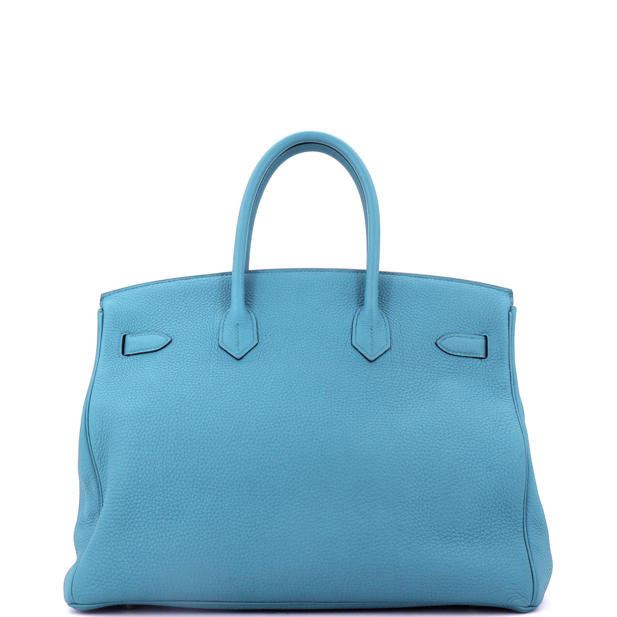 Birkin Handbag Turquoise Togo with Gold Hardware 35