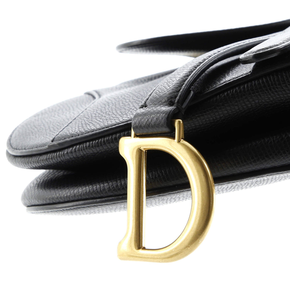 Saddle Handbag Leather Mini