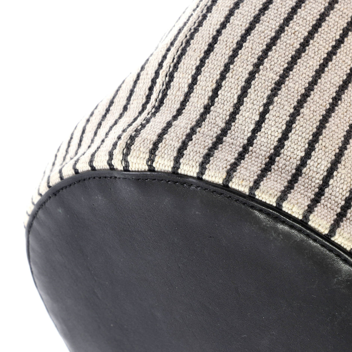 Rive Gauche Bucket Bag Striped Canvas