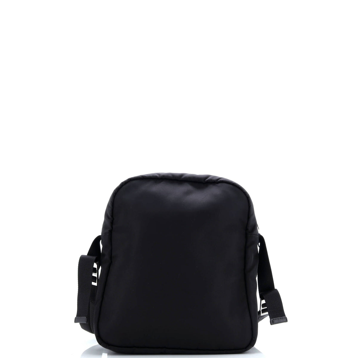 Logo Patch Zip Messenger Bag Tessuto Medium